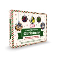 Marvel Countdown to Christmas: Advent Calendar with 25 Super-Hero Envelopes and Cards cover