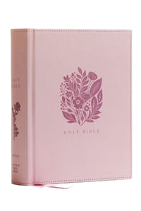 Rsv2ce Catholic Bible, Journal Edition, Pink Cloth Over Board, Comfort Print cover