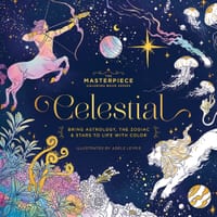 Celestial: Bring Astrology, the Zodiac and Stars to Life with Color cover