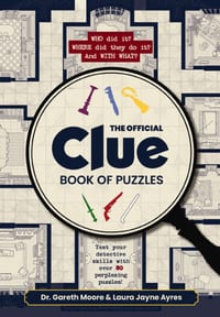 The Official Clue Book of Puzzles: Test Your Detective Skills with Over 80 Perplexing Puzzles cover