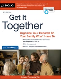 Get It Together: Organize Your Records So Your Family Won't Have to cover