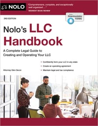 Nolo's LLC Handbook: A Complete Legal Guide to Creating and Operating Your LLC cover