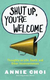 Shut Up, You're Welcome cover