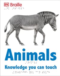 DK Braille: Animals cover