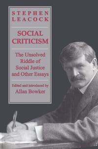 Social Criticism: The Unsolved Riddle of Social Justice and Other Essays cover