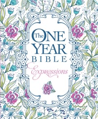 The One Year Bible Creative Expressions cover