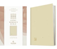 NLT Every Woman's Bible, Filament Enabled (Hardcover, Gold Dust, Red Letter) cover