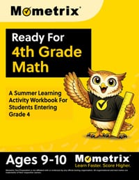 Ready For 4th Grade Math: A Summer Learning Activity Workbook For Students Entering Grade 4 [Ages 9-10] cover