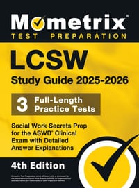 LCSW Study Guide - Full-Length Practice Tests, Social Work Secrets Prep for the ASWB Clinical Exam with Detailed Answer Explanation: [4th Edition] cover