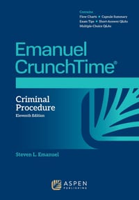 Emanuel CrunchTime for Criminal Procedure cover