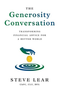 The Generosity Conversation: Transforming Financial Advice for a Better World cover