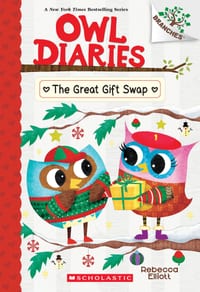 The Great Gift Swap: A Branches Book (Owl Diaries #23) cover
