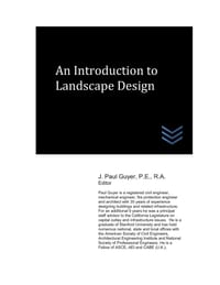 An Introduction to Landscape Design cover