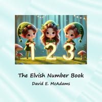 The Elvish Number Book: Cute elves introduce the numbers 0-10 cover