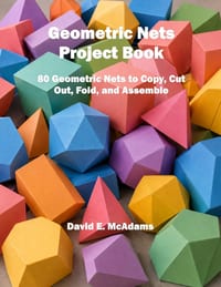 Geometric Nets Project Book: 80 Geometric Nets to Copy, Cut Out, Fold, and Assemble cover
