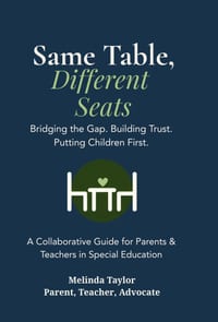Same Table, Different Seats: Bridging the Gap. Building Trust. Putting Children First cover