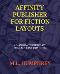 Affinity Publisher for Fiction Layouts cover