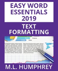 Word 2019 Text Formatting cover
