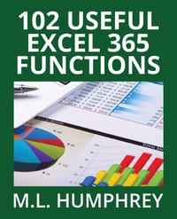 102 Useful Excel 365 Functions cover