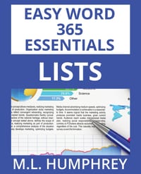 Word 365 Lists cover