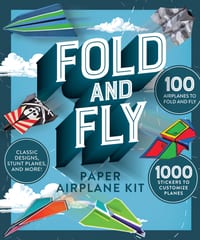 Fold and Fly Paper Airplane Kit cover