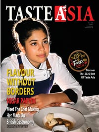 Taste Asia Magazine Interview with Chef Nigar Parvin: Exploring Asian Culinary Treasures cover