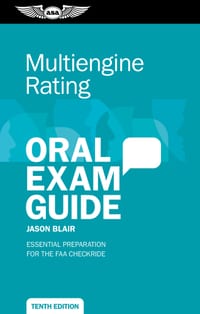 Multiengine Rating Oral Exam Guide: Essential Preparation for the FAA Checkride cover