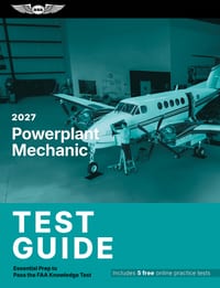 2027 Powerplant Mechanic Test Guide: Essential Prep to Pass the FAA Knowledge Test cover