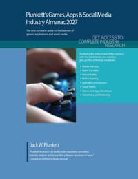 Plunkett's Games, Apps & Social Media Industry Almanac 2027: Games, Apps & Social Media Industry Market Research, Statistics, Trends and Leading Compa cover