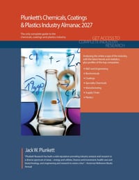 Plunkett's Chemicals, Coatings & Plastics Industry Almanac 2027: Chemicals, Coatings & Plastics Industry Market Research, Statistics, Trends and Leadi cover