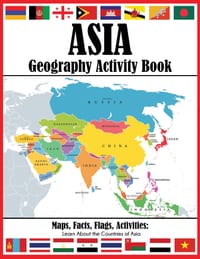 Asia Geography Activity Book cover