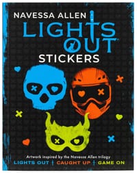 Navessa Allen Lights Out Stickers (Official Sticker Book) cover
