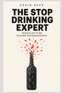 The Stop Drinking Expert: Alcohol Lied to Me Updated And Extended Edition cover