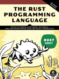 The Rust Programming Language, 2nd Edition cover