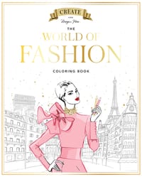 Megan Hess: The World of Fashion Coloring Book cover