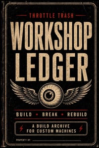 Workshop Ledger - Machine Record System cover