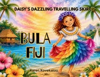 Daisy's Dazzling Travelling Skirt - Bula Fiji cover