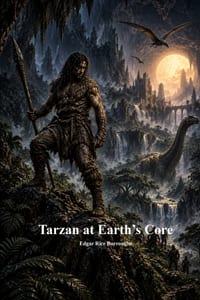 Tarzan at the Earth's Core cover