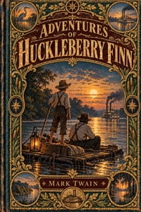 Adventures of Huckleberry Finn cover
