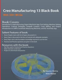 Creo Manufacturing 13 Black Book: (Colored) cover
