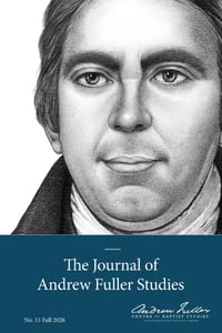 The Journal of Andrew Fuller Studies 11 (Fall 2026) cover