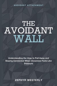 The Avoidant Wall: Avoidant Attachment - Understanding the Urge to Pull Away and Staying Connected When Closeness Feels Like Pressure cover