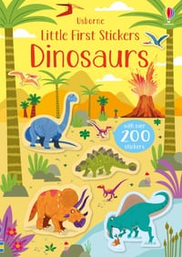 Little First Stickers Dinosaurs cover