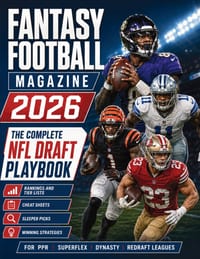 Fantasy Football Magazine 2026: The Complete NFL Draft Playbook with Rankings, Tier Lists, Cheat Sheets, Sleeper Picks and Winning Strategies for PPR, cover