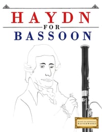 Haydn for Bassoon: 10 Easy Themes for Bassoon Beginner Book cover