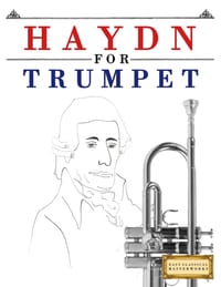 Haydn for Trumpet: 10 Easy Themes for Trumpet Beginner Book cover
