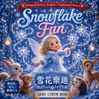 Snowflake Fun 雪花樂趣: A Bilingual English-Traditional Chinese Winter Story About Friendship, Kindness, and the Magic of Snow cover