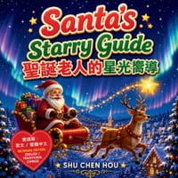 Santa's Starry Guide 聖誕老人的星光嚮導: A Bilingual English-Traditional Chinese Christmas Pictu cover