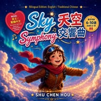 Sky Symphony 天空交響曲: A Bilingual English-Traditional Chinese Picture Book About Courage, Friendship and Magical Adve cover