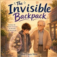 The Invisible Backpack: A Heartwarming Story About Grief, Emotional Resilience, Family Love, and the Invisible Feelings We All Carry cover